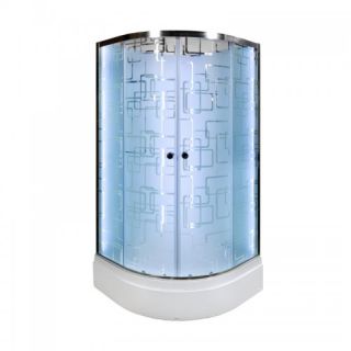 Душевая кабина Deto ЕМ2790 N LED 90х90х210см